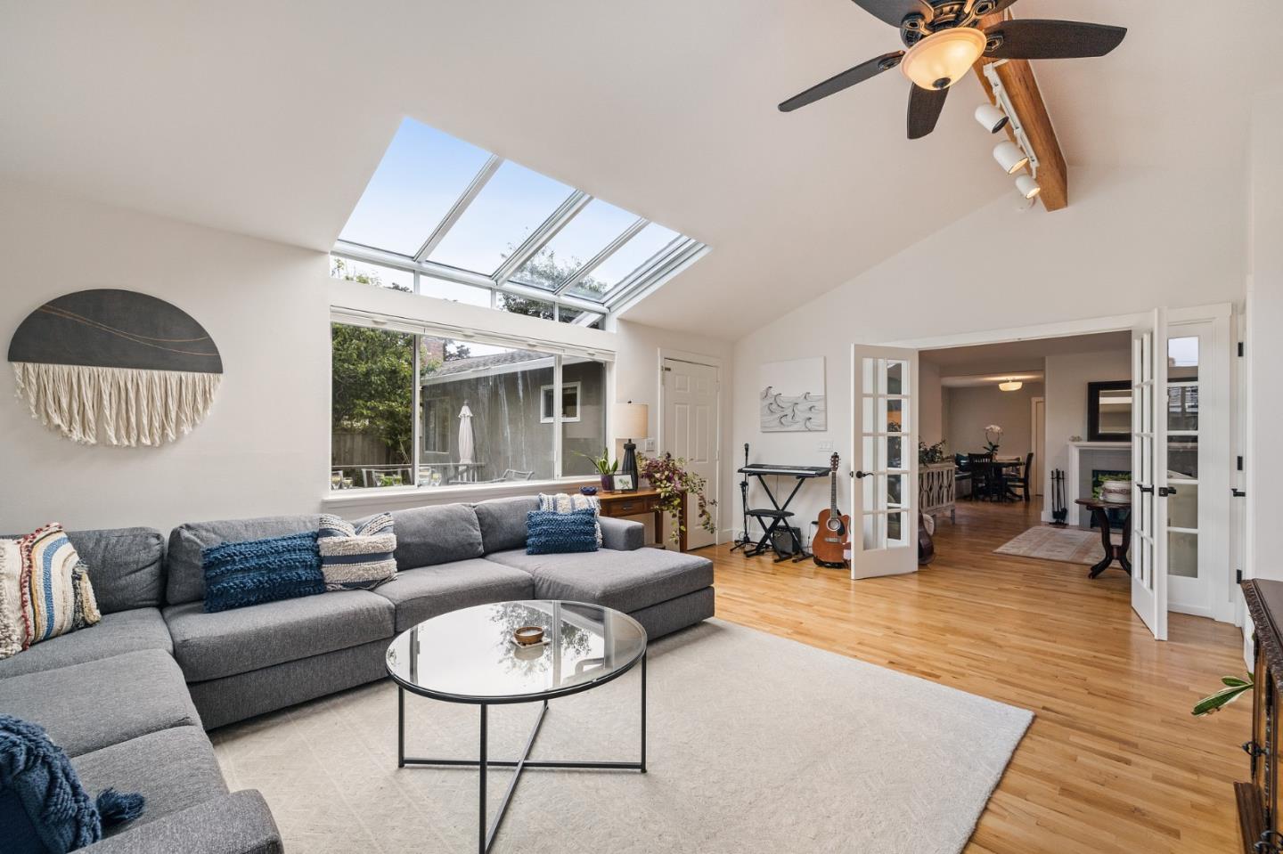 26571 Oliver Road Carmel, CA 93923 - Photo 19 of 63 a living room with furniture and a large window