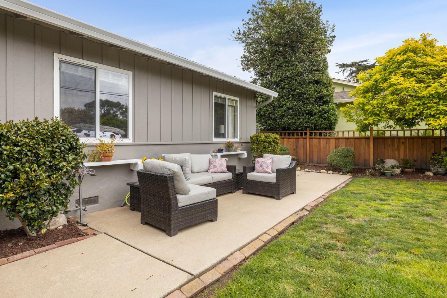 26571 Oliver Road Carmel, CA 93923 - Photo 40 of 63 a view of a couches in patio of back yard
