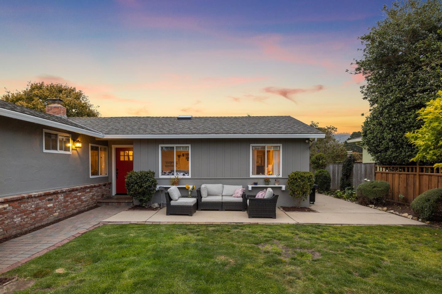 26571 Oliver Road Carmel, CA 93923 - Photo 51 of 63 a house view with a garden space