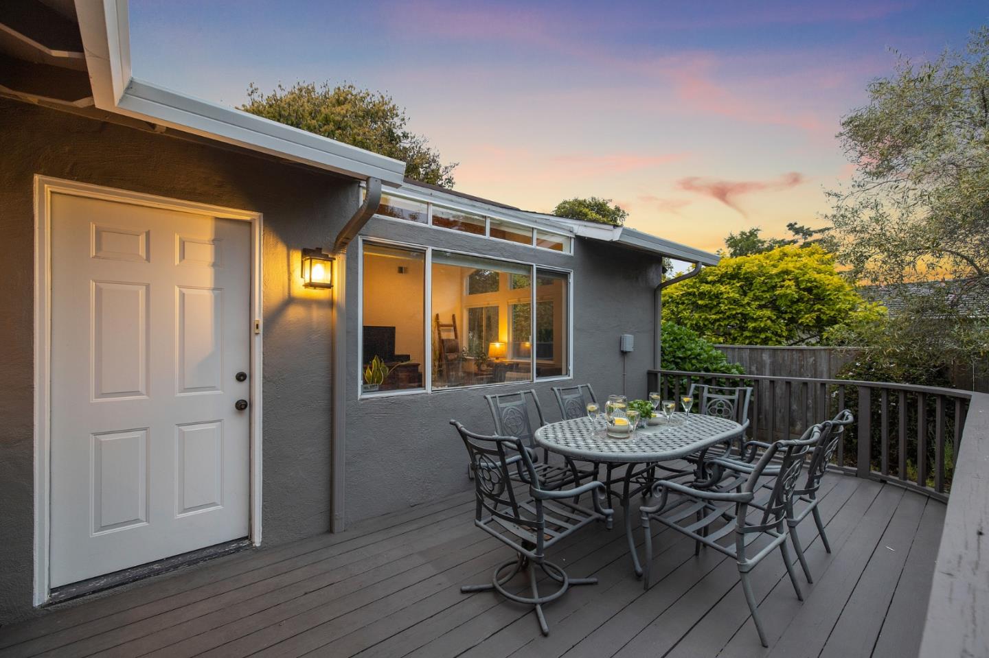 26571 Oliver Road Carmel, CA 93923 - Photo 55 of 63 a view of a dining room with furniture and wooden floor