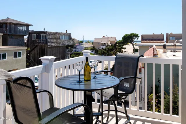 a view of balcony and patio