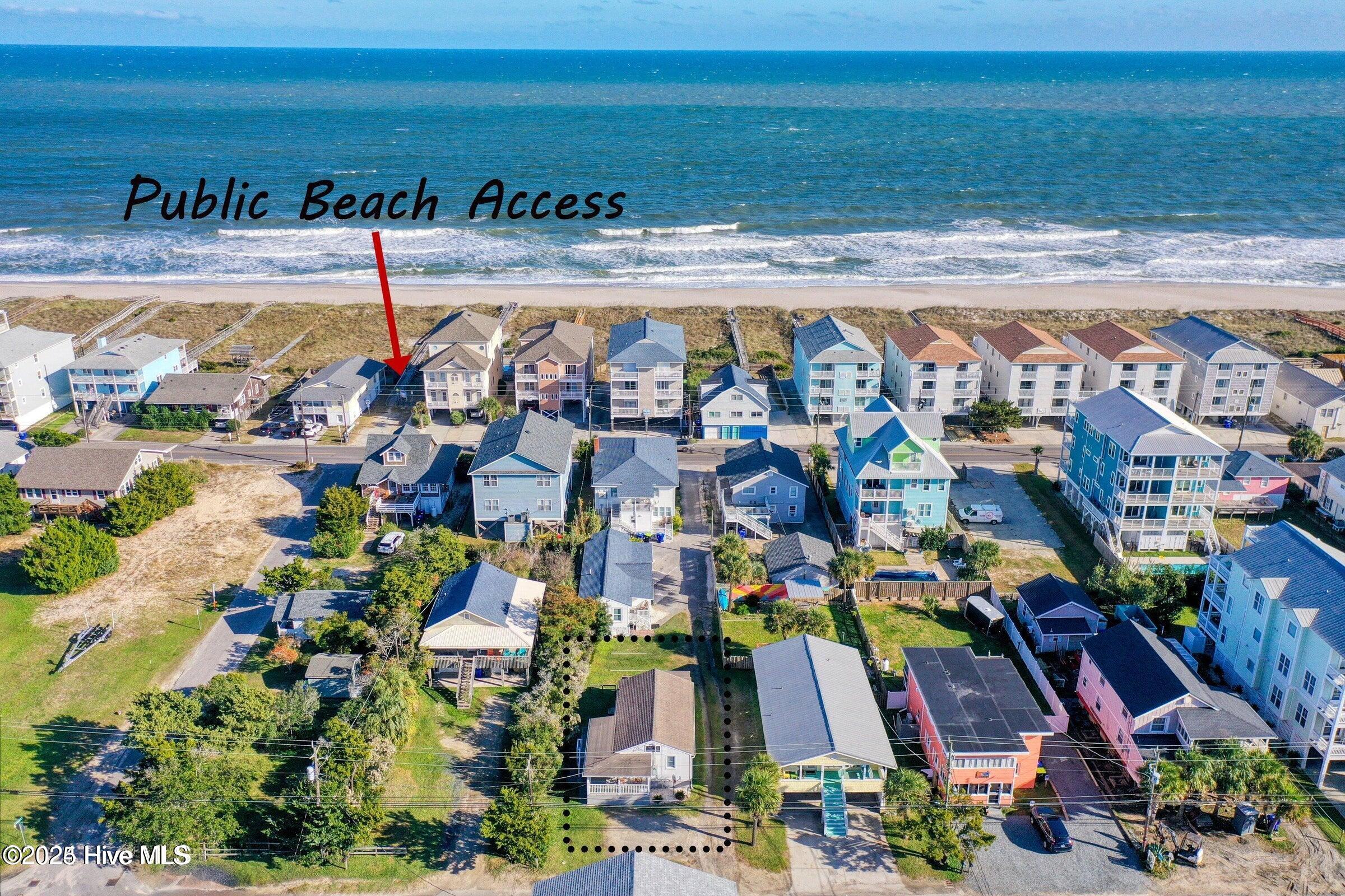 714 Canal Drive Carolina Beach, NC 28428 - Photo 14 of 16 5-drone_beach_access