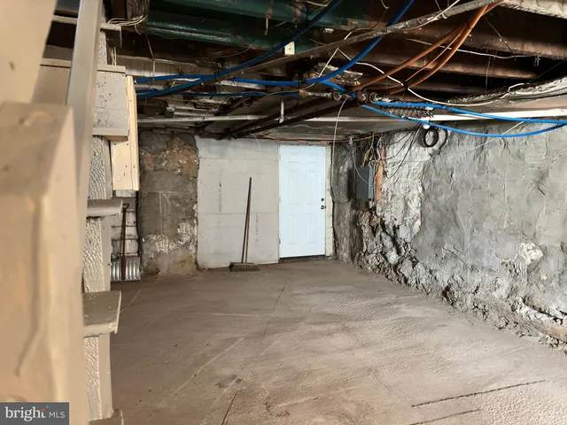 a view of under construction room and staircase