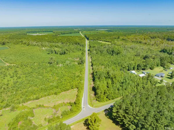 a view of a yard with potted plants