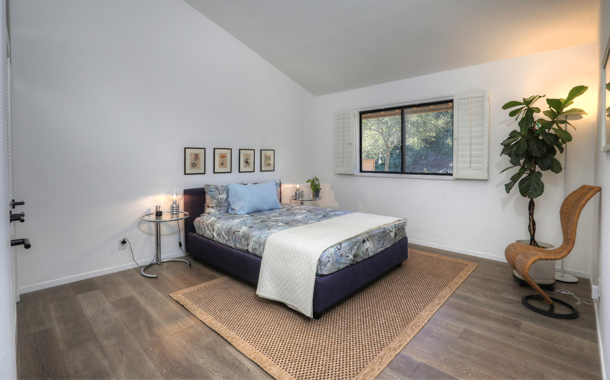 5290 Overpass Road, Unit 4 Goleta, CA 93111 - Photo 5 of 21 a bedroom with a bed and a window