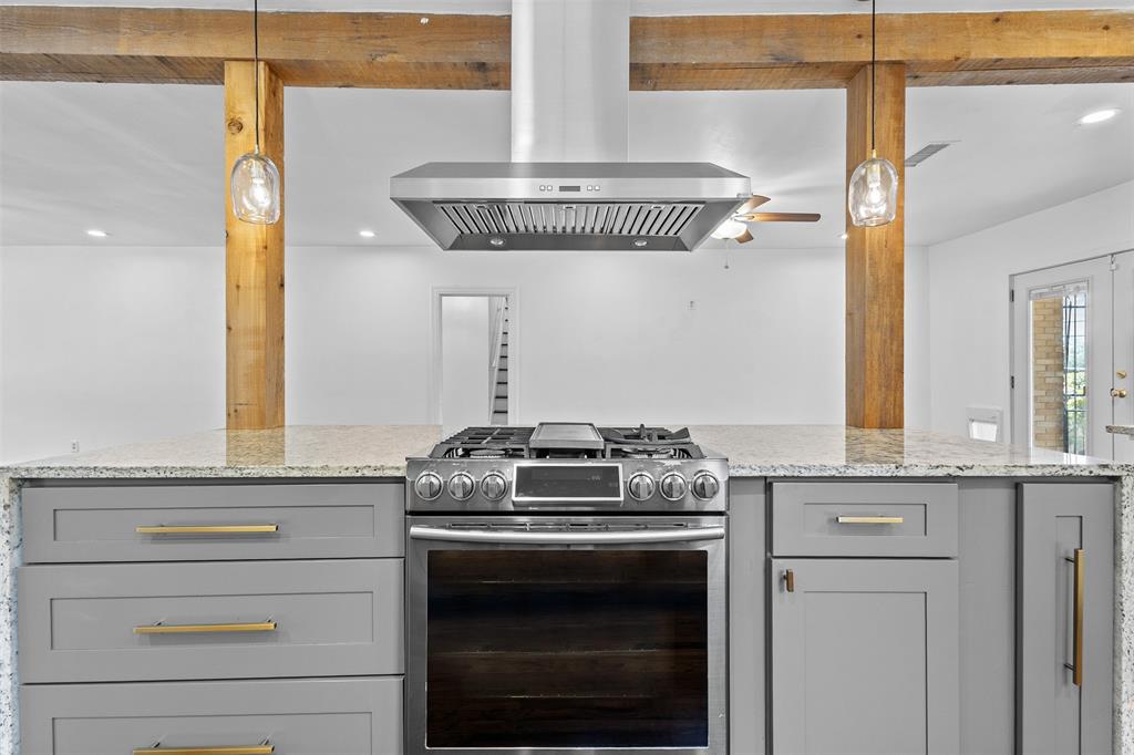 1902 Norfolk Avenue Dallas, TX 75203 - Photo 25 of 40 a stove top oven sitting inside of a kitchen