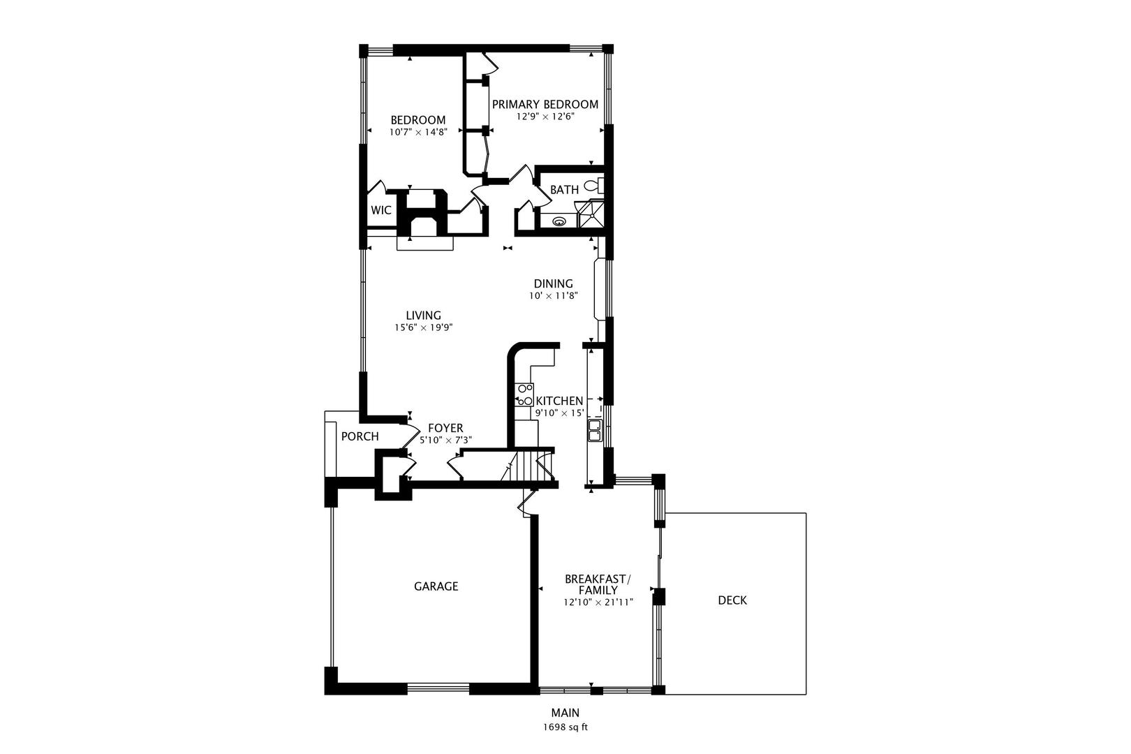 220 South Rose Avenue Park Ridge, IL 60068 - Photo 23 of 25 a picture of floor plan