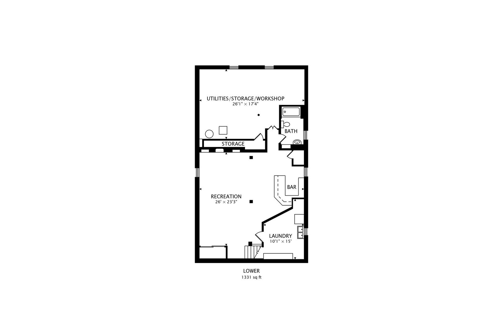 220 South Rose Avenue Park Ridge, IL 60068 - Photo 24 of 25 a picture of a floor plan