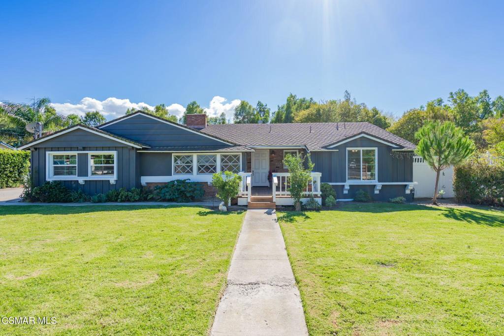 4310 Eve Road Simi Valley, CA 93063 - Photo 1 of 50 a front view of a house with swimming pool having outdoor seating