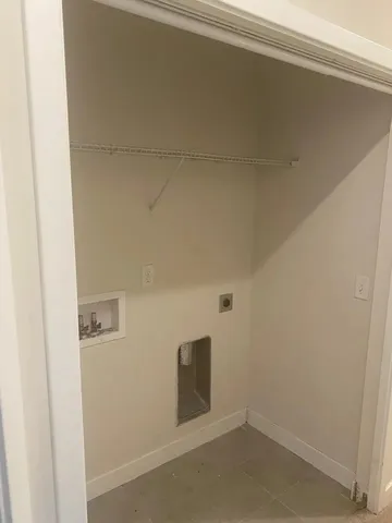 a view of empty room