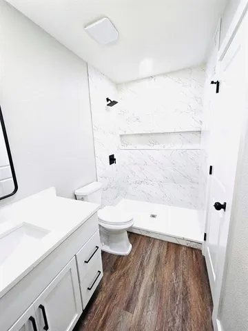 a view of a house with pool and a yard