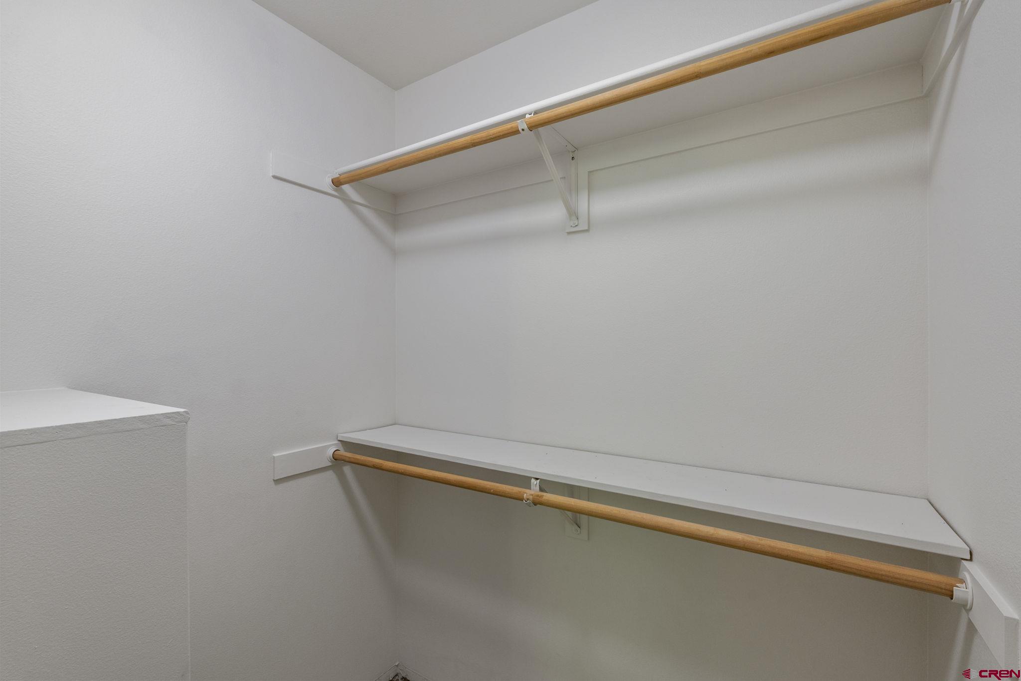 1100 Goeglein Gulch Road, Unit 171 Durango, CO 81301 - Photo 18 of 40 a close up view of racks on the wall