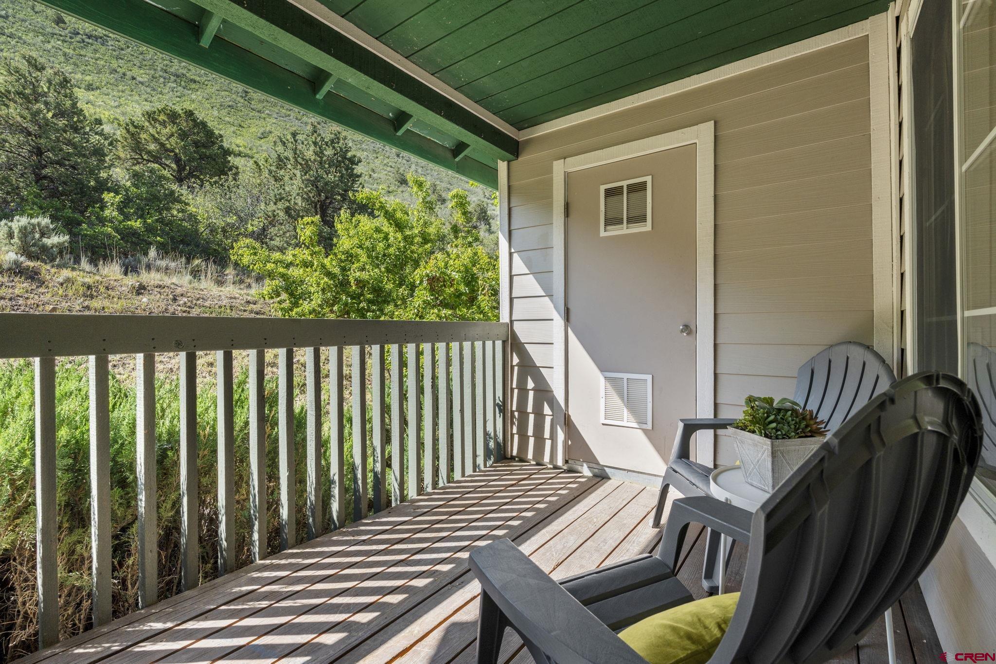 1100 Goeglein Gulch Road, Unit 171 Durango, CO 81301 - Photo 2 of 40 a view of balcony with furniture