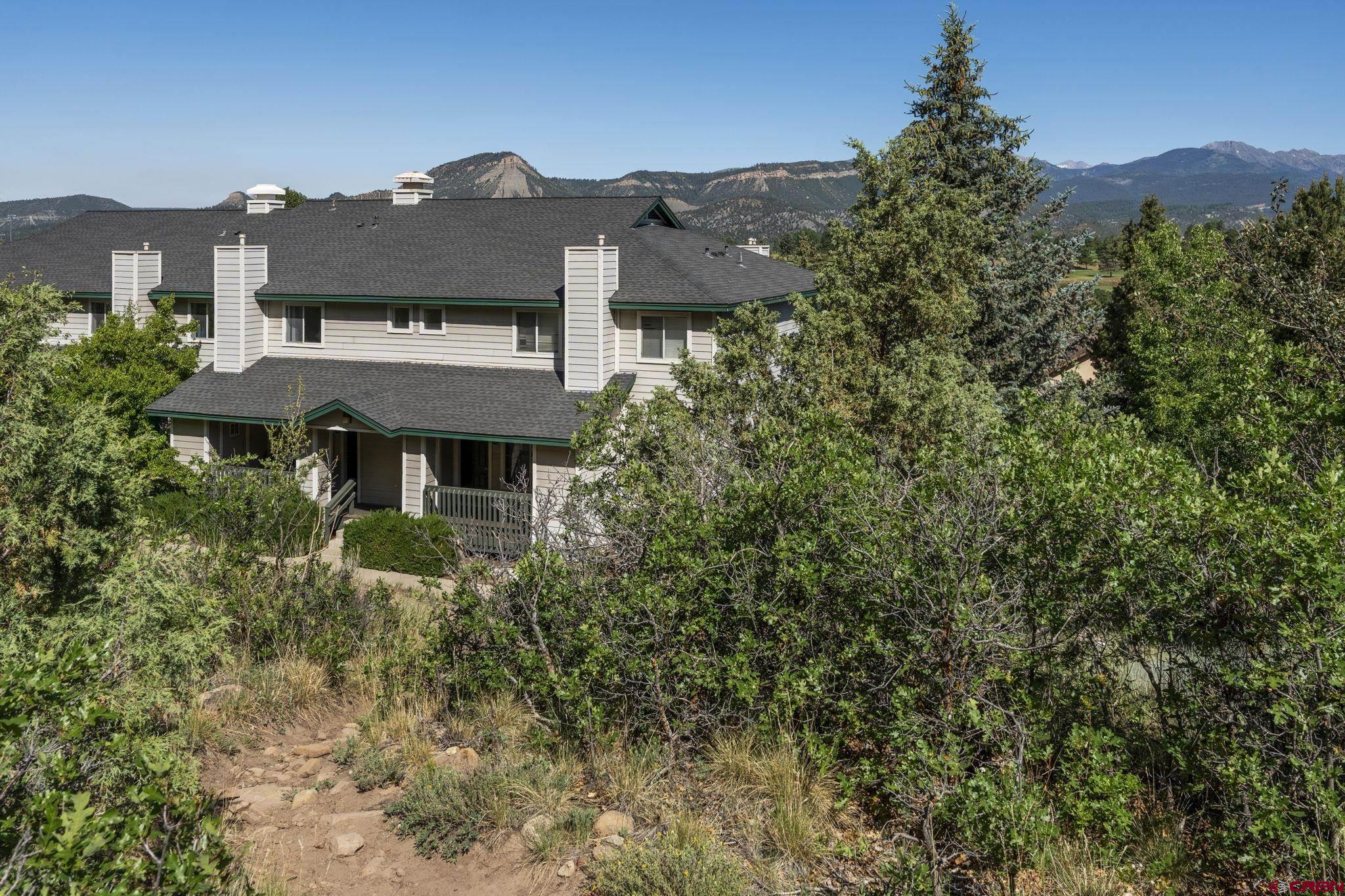 1100 Goeglein Gulch Road, Unit 171 Durango, CO 81301 - Photo 3 of 40 an aerial view of a house