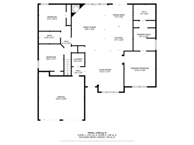 a picture of floor plan