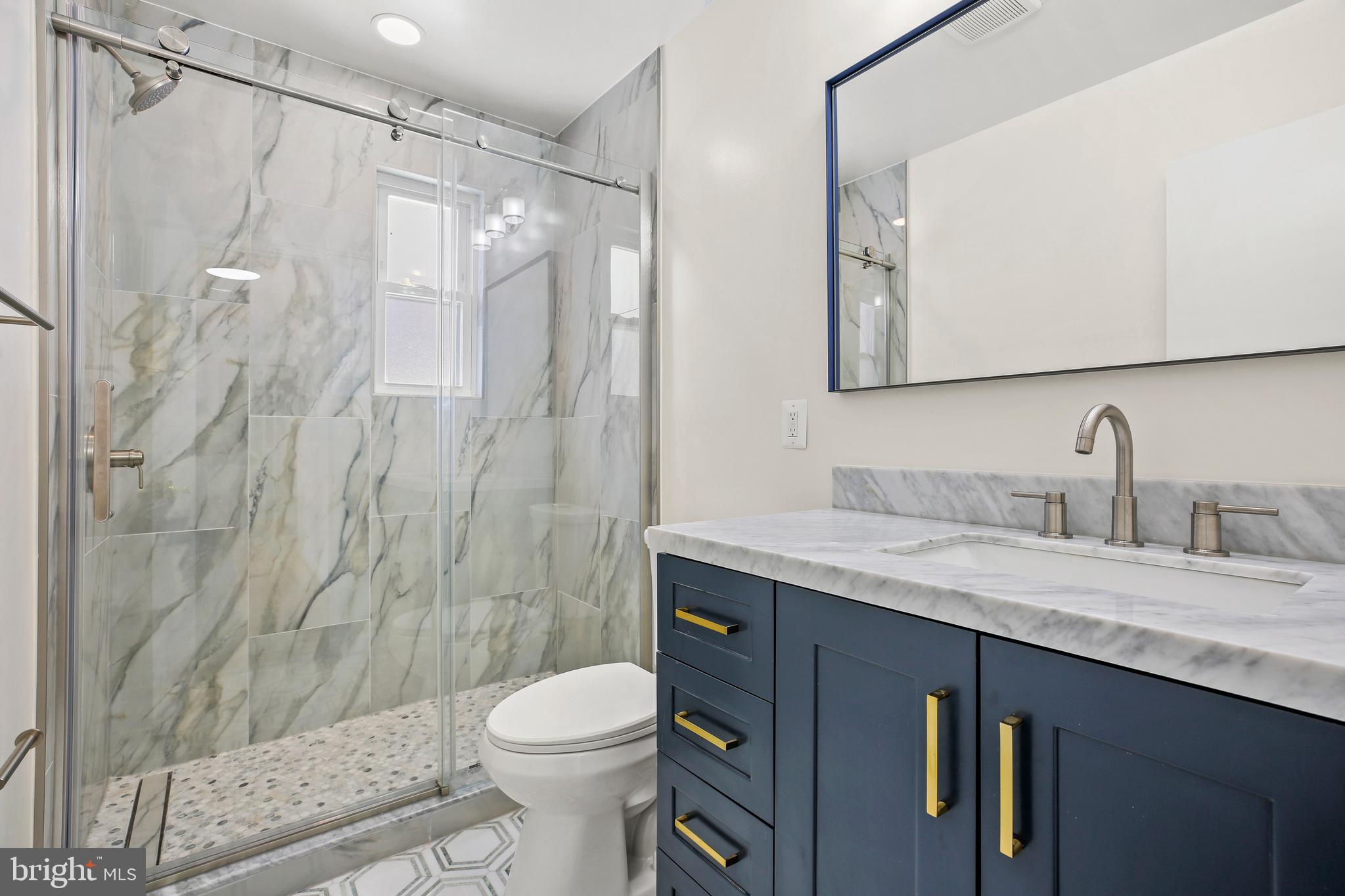 1445 Northgate Road Northwest Washington, DC 20012 - Photo 21 of 39 Renovated full bath
