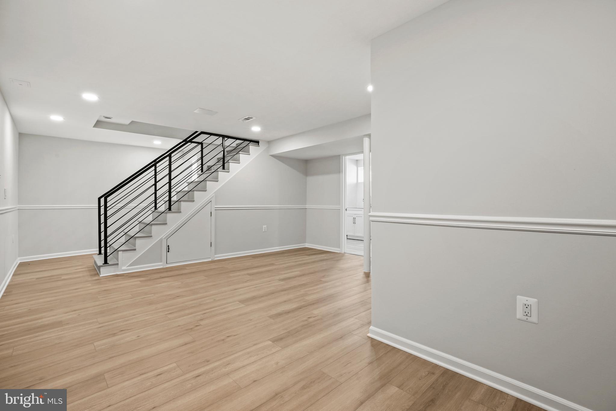 1445 Northgate Road Northwest Washington, DC 20012 - Photo 25 of 39 Lower level recreation room - fully renovated