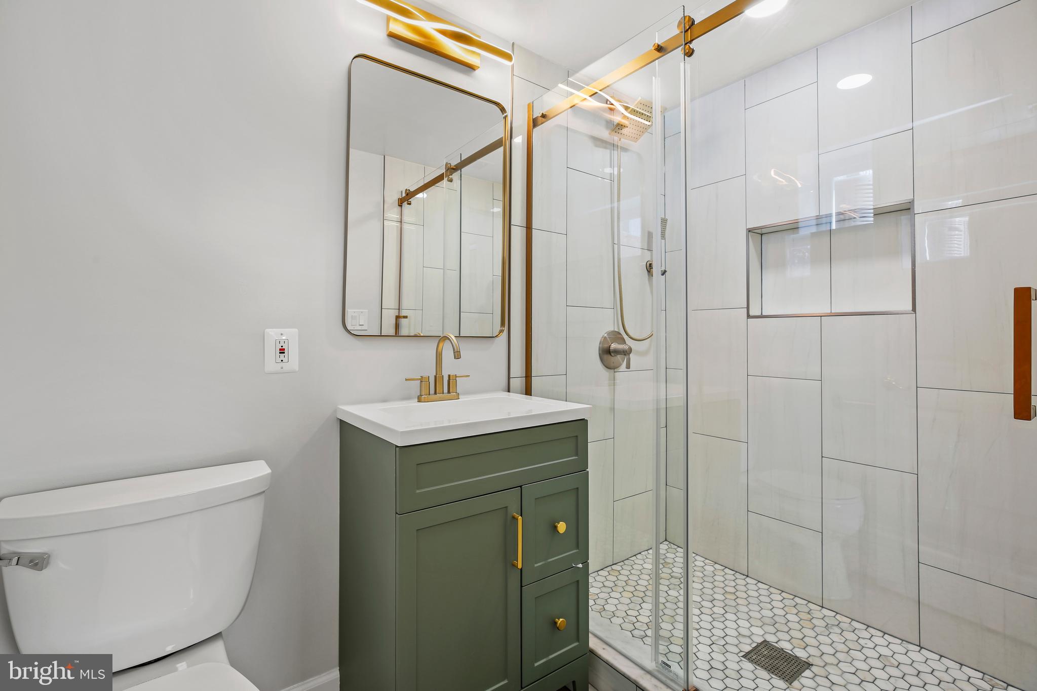 1445 Northgate Road Northwest Washington, DC 20012 - Photo 34 of 39 Lower level renovated full bath