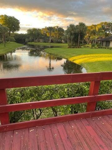 10110 Cedar Point Boulevard, Unit 203 Boynton Beach, FL 33437 - Photo 18 of 37 a view of lake from balcony
