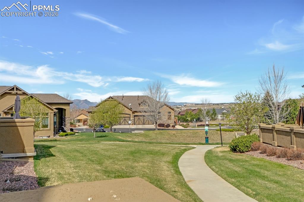 7636 Wichita Ridge Point Colorado Springs, CO 80923 - Photo 5 of 33 View from patio