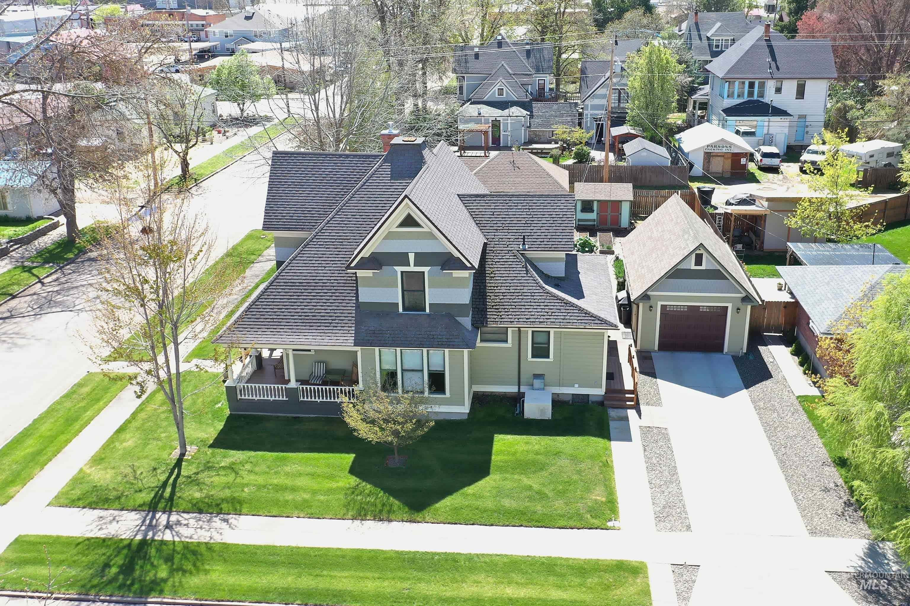 548 West 2nd Street Weiser, ID 83672 - Photo 35 of 50 Aerial view of residential area