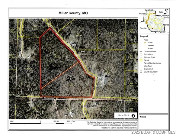 $52,500 | 26 And Tract 32 Hidden Bluff Circle, Brumley, MO 65017