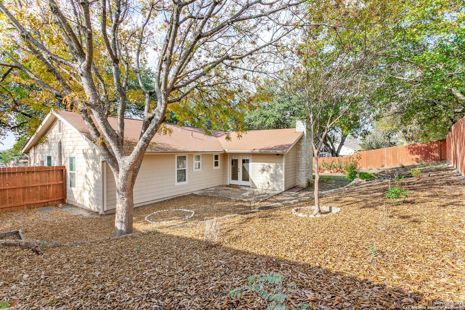5302 Fair Ridge Drive San Antonio, TX 78228 - Photo 24 of 24 a tree in front of a white house