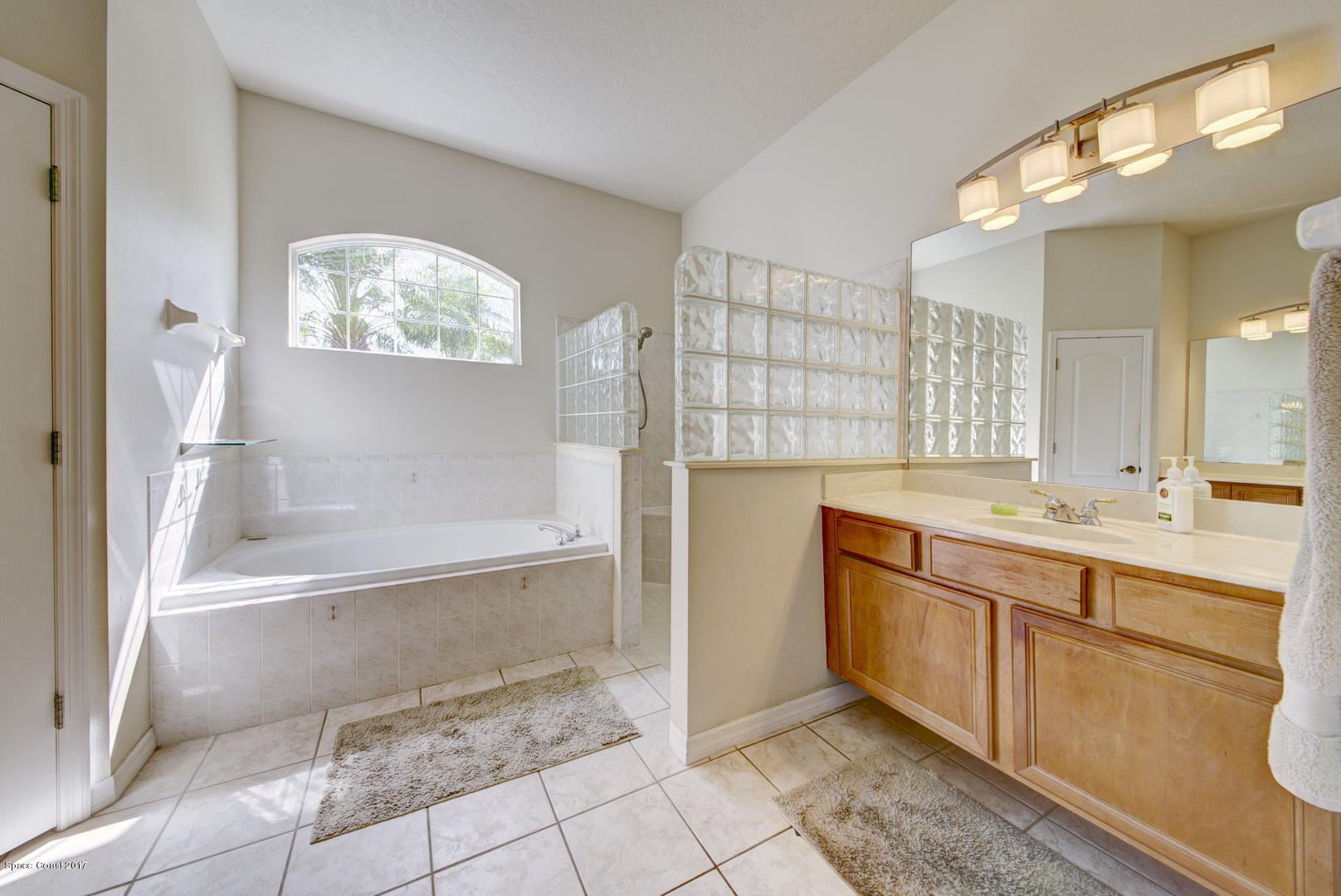 1662 Long Pine Road Melbourne, FL 32940 - Photo 24 of 52 Master Bath with Walk-in Shower