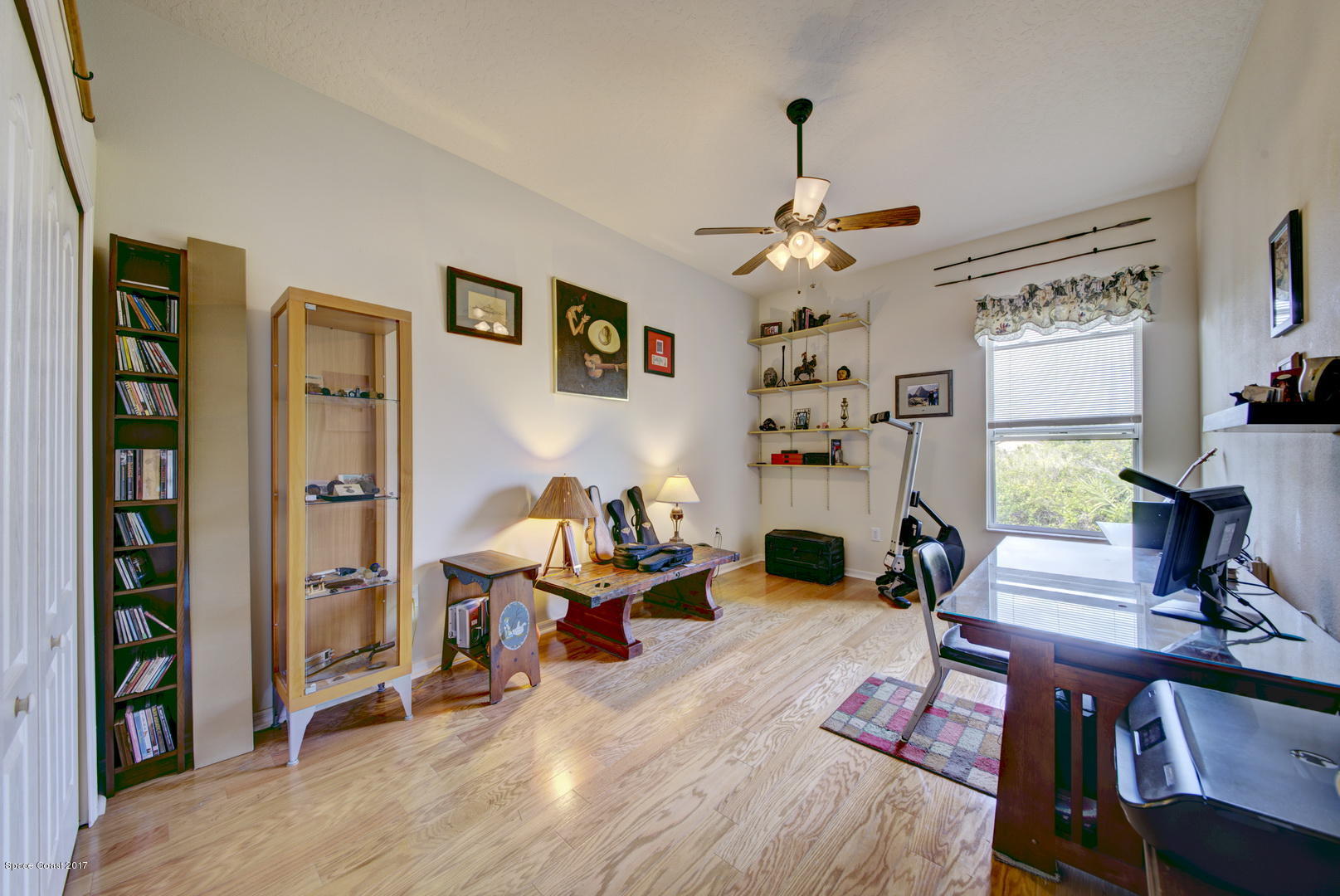 1662 Long Pine Road Melbourne, FL 32940 - Photo 33 of 52 Bedroom 2 with Wood Floor