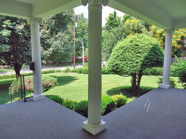 216 North Walnut Street Springfield, TN 37172 - Photo 3 of 20 Large front porch with original columns