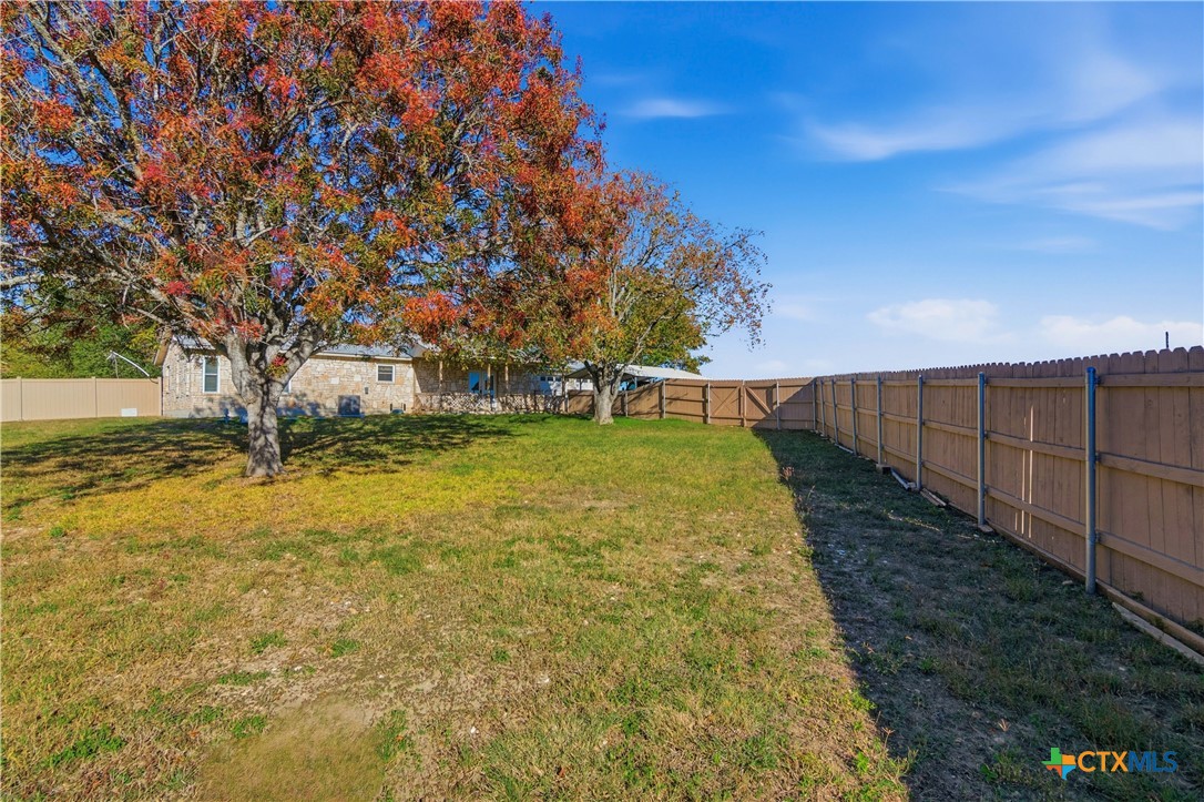 151 Hillside Street Seguin, TX 78155 - Photo 24 of 33 a view of backyard with wooden fence