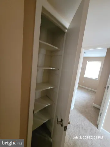 a view of front door