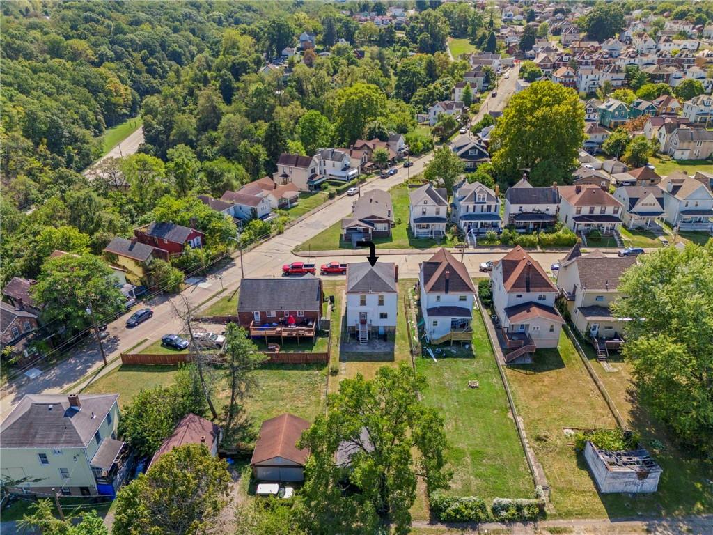 11 Knox Avenue Monessen, PA 15062 - Photo 25 of 25 an aerial view of residential houses with outdoor space and street view