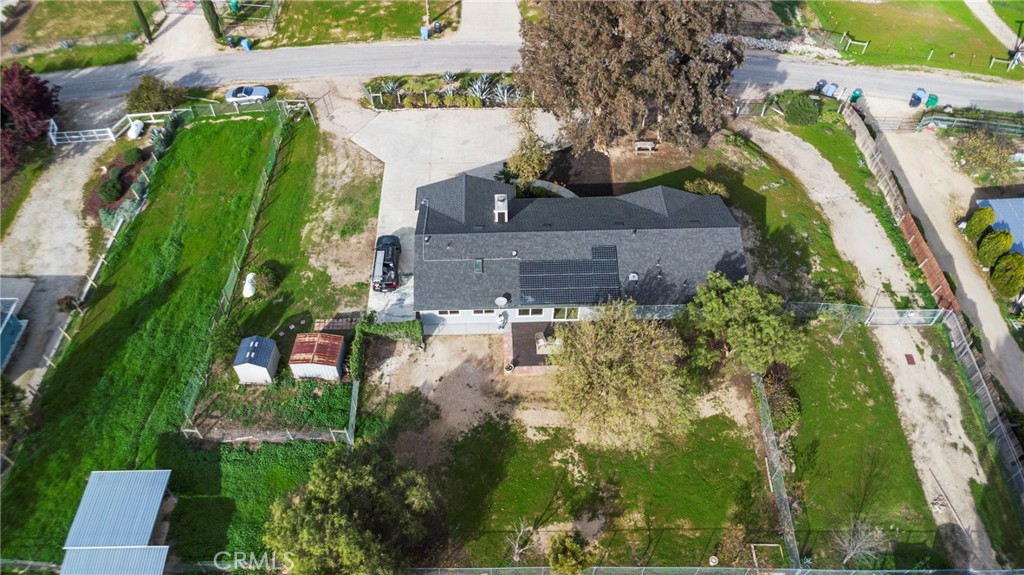5658 Prancing Deer Road Paso Robles, CA 93446 - Photo 26 of 31 an aerial view of a house with a yard