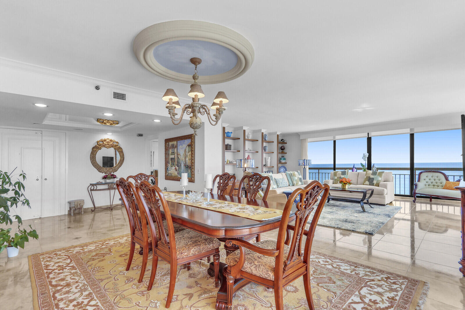 4000 North Ocean Drive, Unit 1702 Singer Island, FL 33404 - Photo 4 of 48 a view of a dining room with furniture