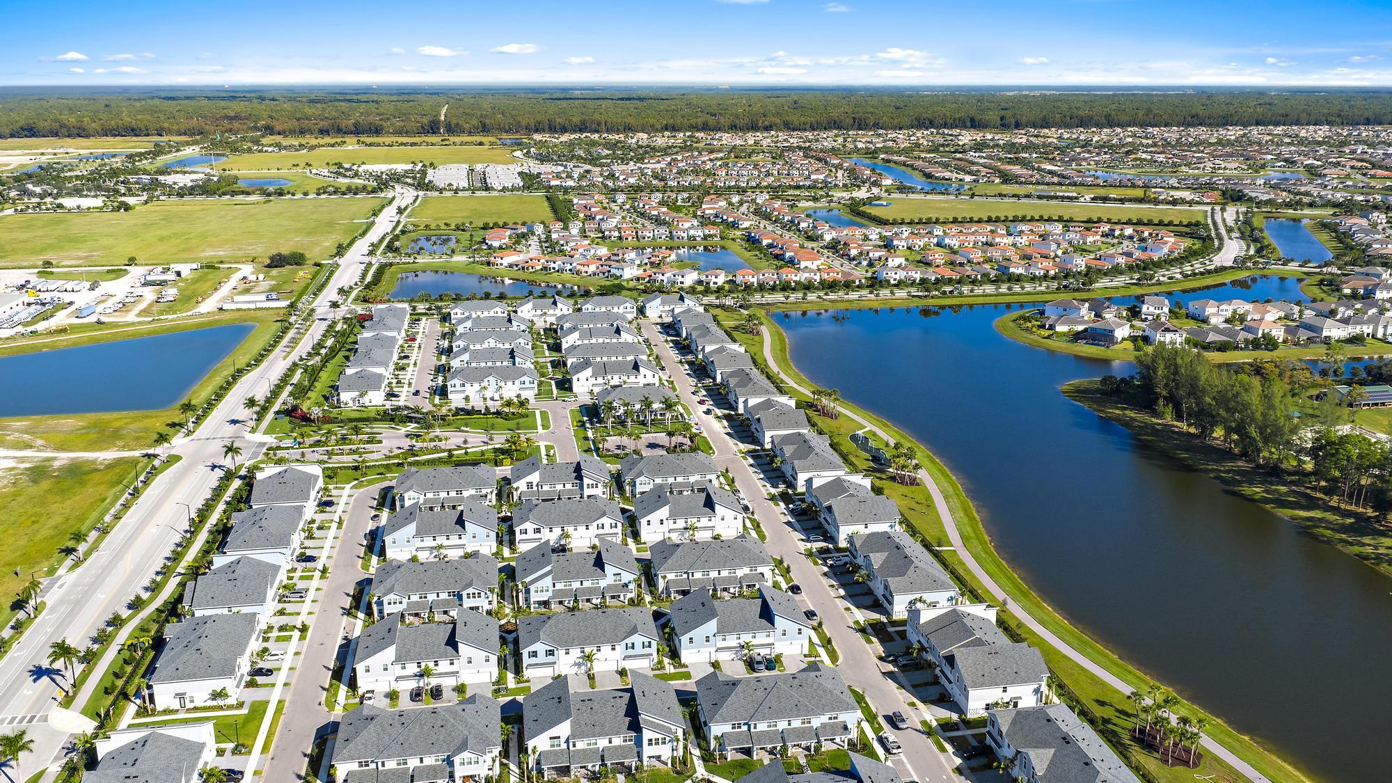16377 Biltmore Landing Loxahatchee, FL 33470 - Photo 22 of 23 a view of a city with an ocean view