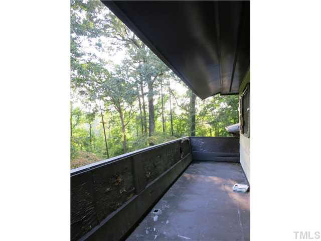 4700 St Thomas Place Raleigh, NC 27612 - Photo 12 of 25 View of the private covered Balcony off the Master Bedroom. Other