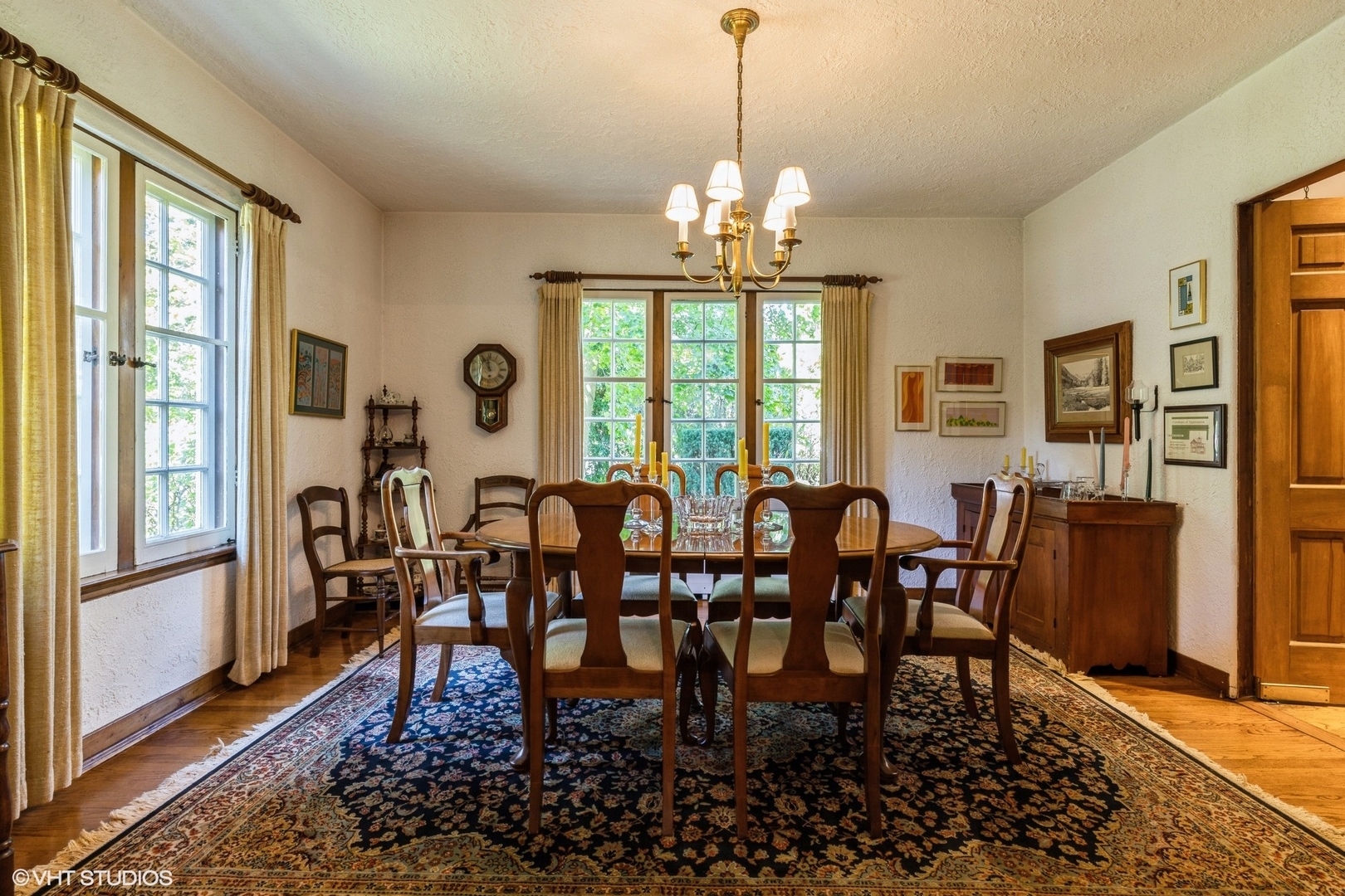 753 York Road Glenview, IL 60025 - Photo 3 of 17 a view of a dining room with furniture window and wooden floor