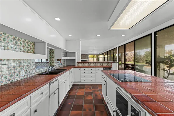 a view of front door