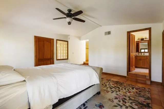 a view of a backyard of a house