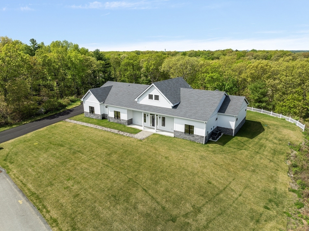 68 Richard Circle Seekonk, MA 02771 - Photo 6 of 40 a aerial view of a house with a big yard