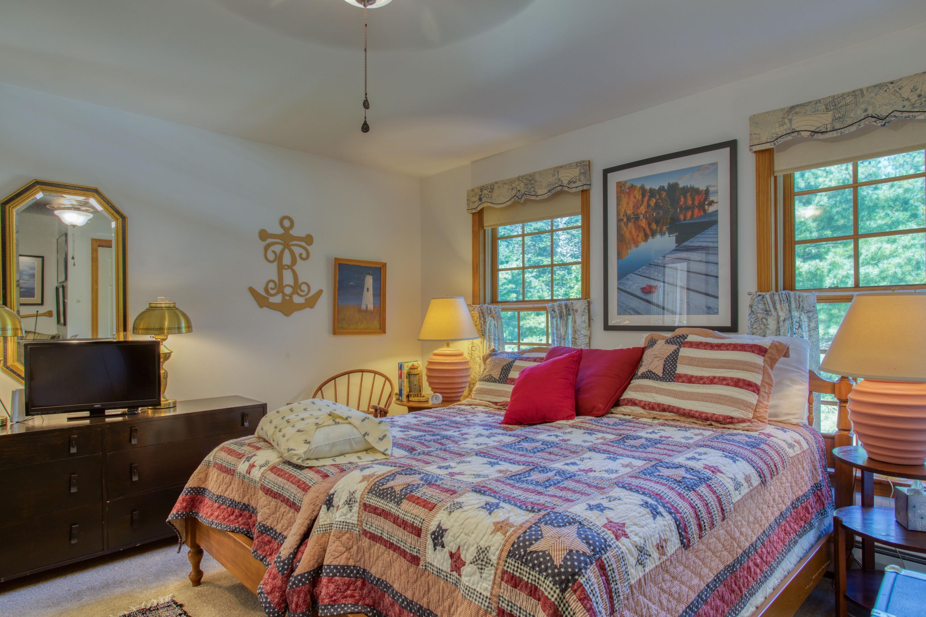 17 Spyglass Hl Road Boothbay, ME 04544 - Photo 30 of 55 Bedroom 3 to front view