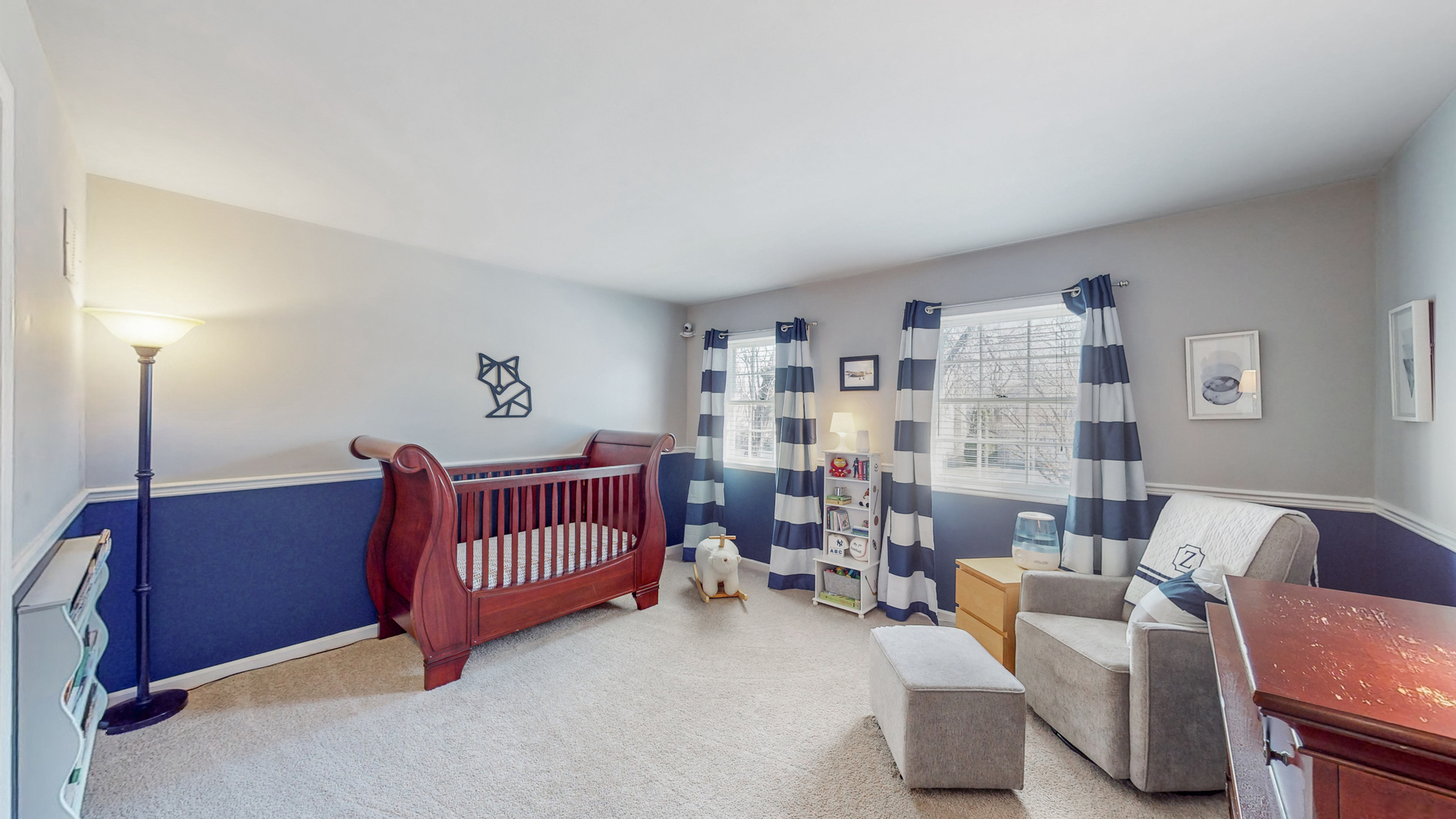 821 South River Road Naperville, IL 60540 - Photo 23 of 32 a bedroom with furniture and a book shelf