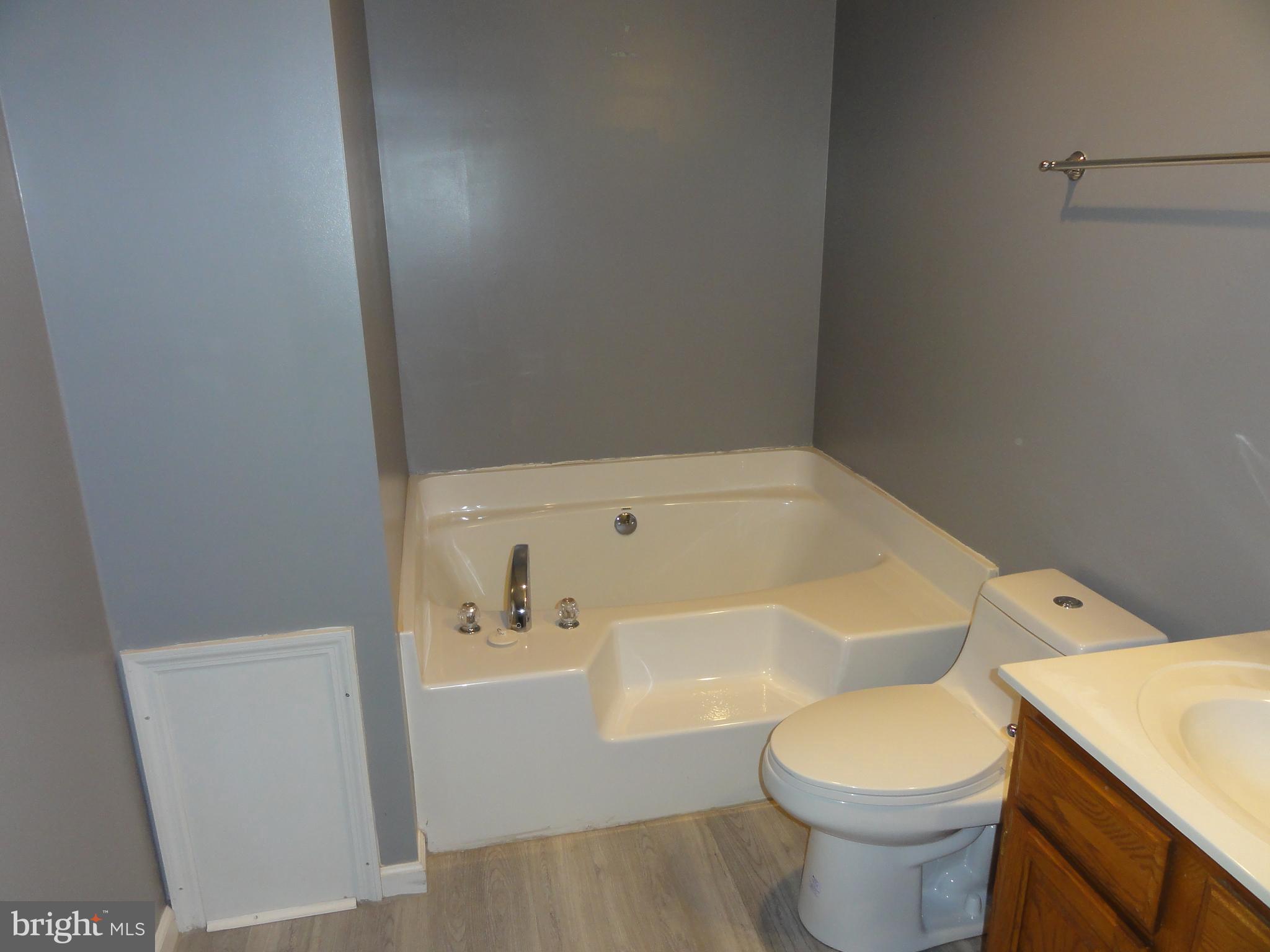 13230 White Rock Road Purcellville, VA 20132 - Photo 11 of 13 a bathroom with a sink a toilet and bathtub