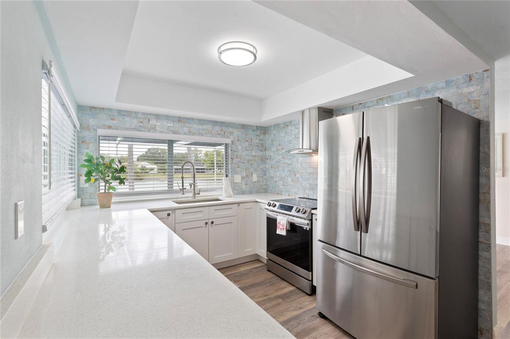 3409 Springfield Drive Holiday, FL 34691 - Photo 9 of 37 a kitchen with a refrigerator a sink and dishwasher