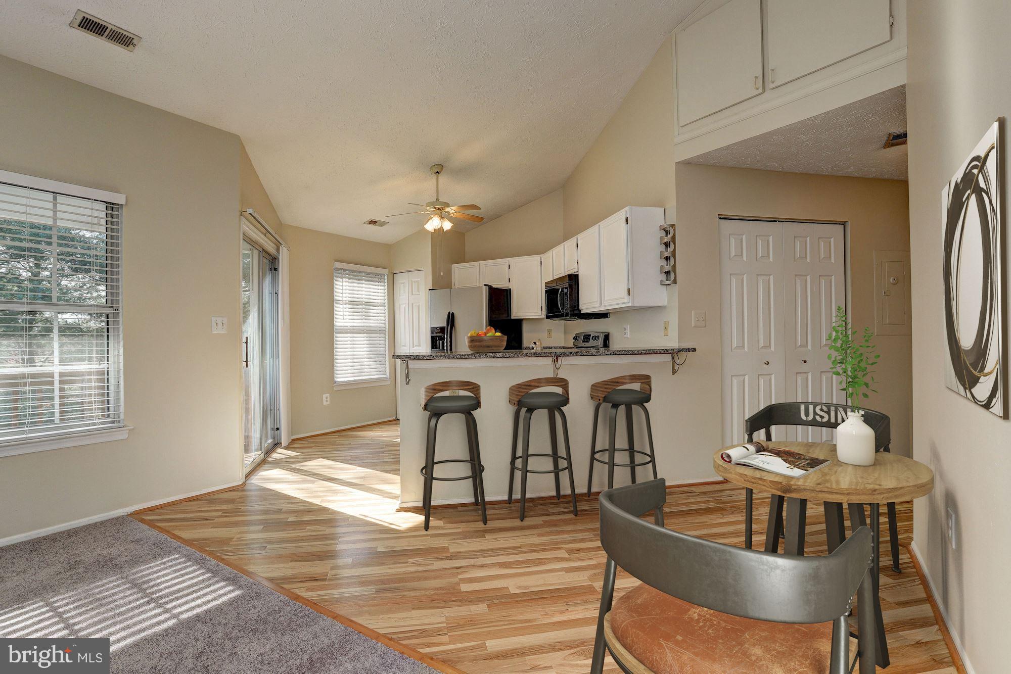 33 Bridle Lane, Unit 65 Nottingham, MD 21236 - Photo 6 of 19 Dining Area Staged Using Virtual Tools