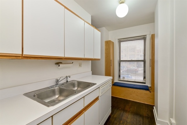 725 West Sheridan Road, Unit 203 Chicago, IL 60613 - Photo 4 of 10 a kitchen with a sink and a window