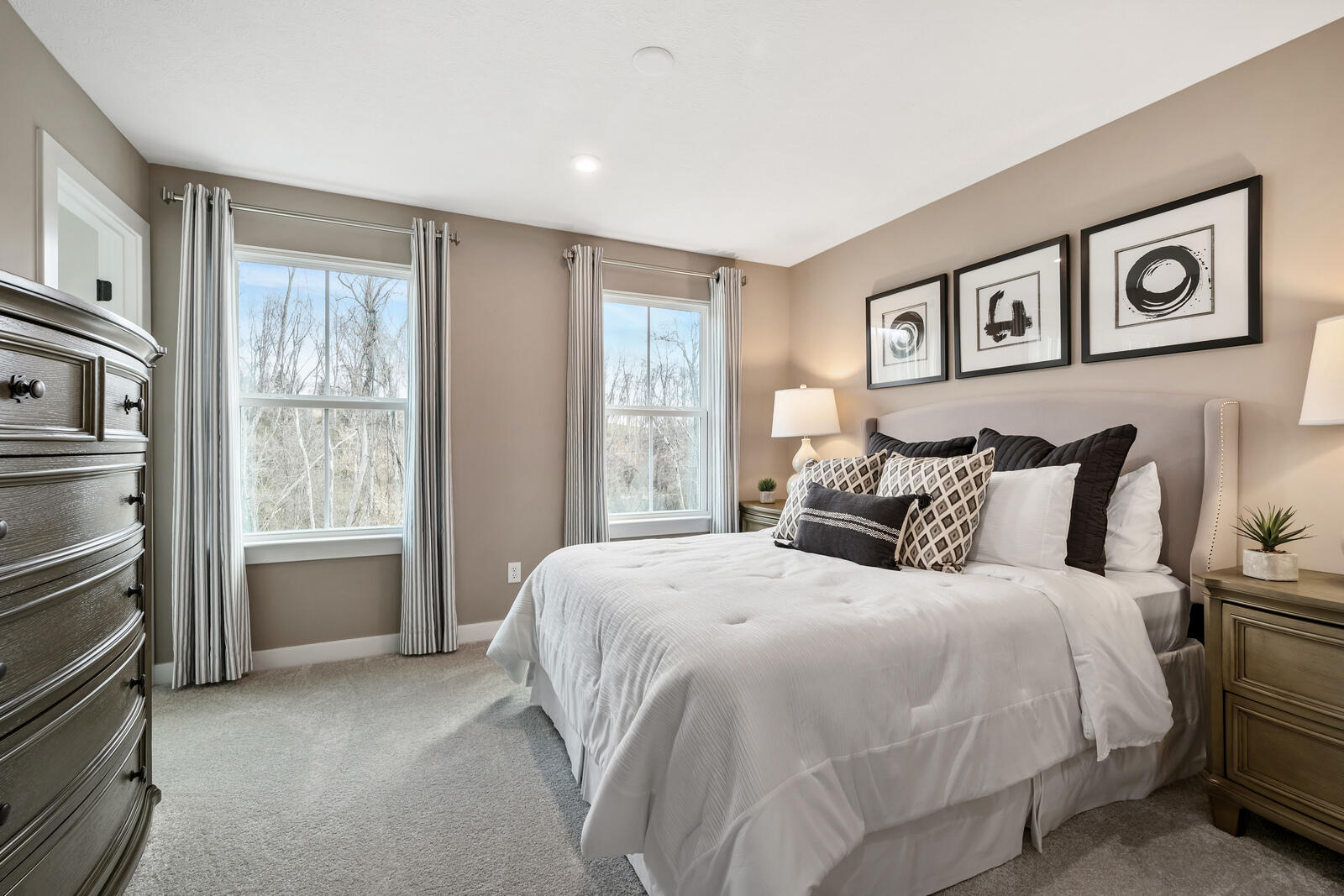 7058 Fairway Ridge Road Salem, VA 24153 - Photo 59 of 74 a spacious bedroom with a bed and a window