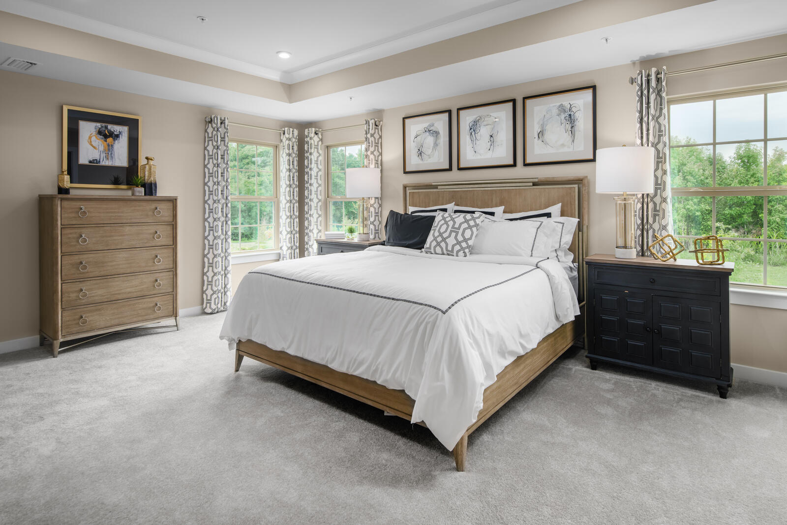 7058 Fairway Ridge Road Salem, VA 24153 - Photo 9 of 74 a bedroom with a bed and a dresser