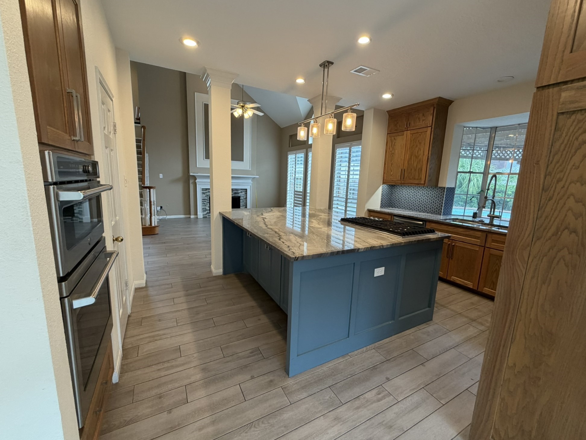13810 Inland Spring Court Houston, TX 77059 - Photo 9 of 27 Beautiful kitchen island with storage on both sides